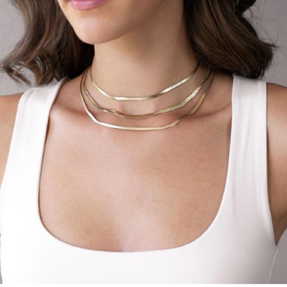 BRAND NEW! Electric Picks - Silver Python Necklace - 3mm